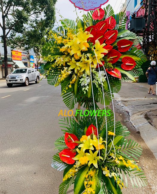 KỆ HOA KHAI TRƯƠNG HỒNG PHÁT