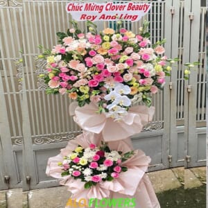 KỆ HOA CHÚC MỪNG SANG TRỌNG